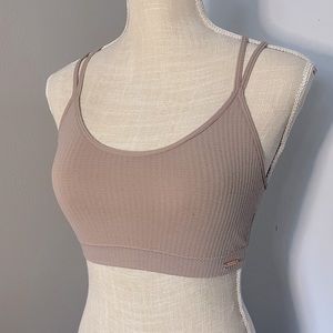 Mauve Cross Top